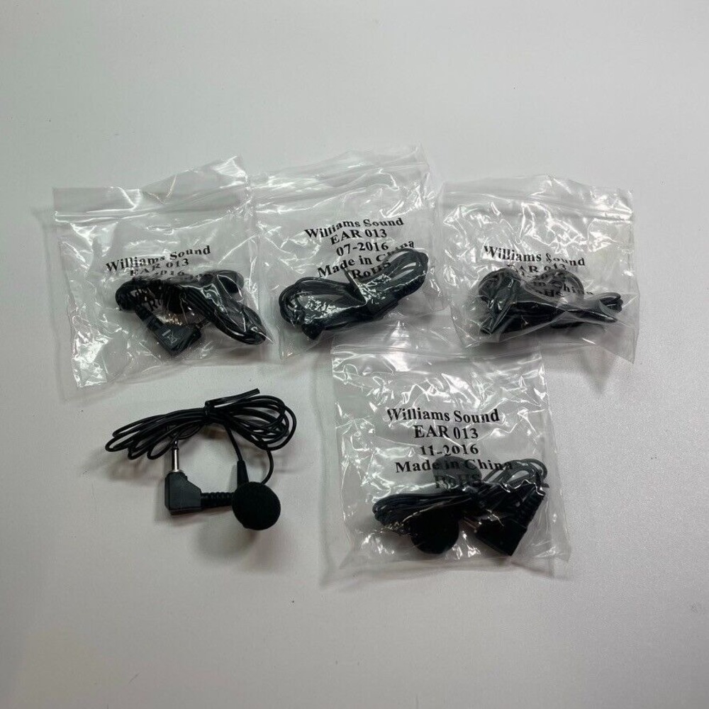 5X Earbud Headphone for Williams‎ Sound Pocketalker/R7/R35/R36/R37/R38/R180